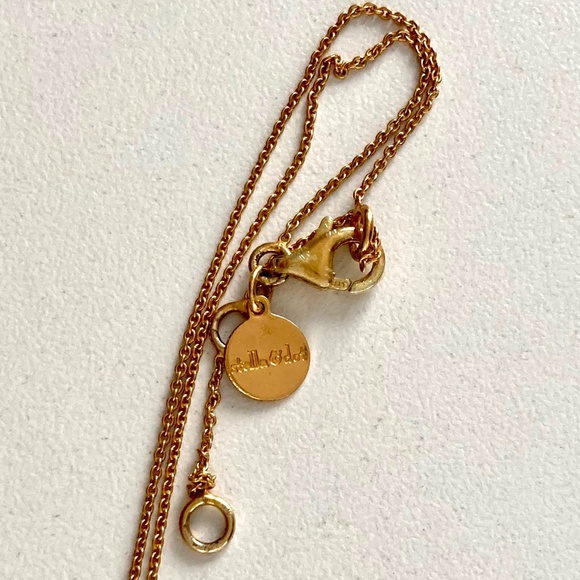 Stella & Dot Interlock Cross Necklace - Gold - Picture 3 of 5